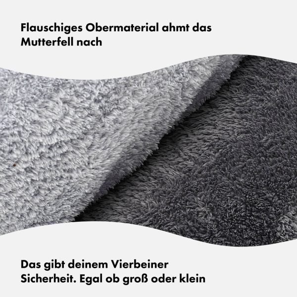(B-Ware) Kuscheliges Hundebett Comfy Sky (helles Blau) Angebot – Bild 4