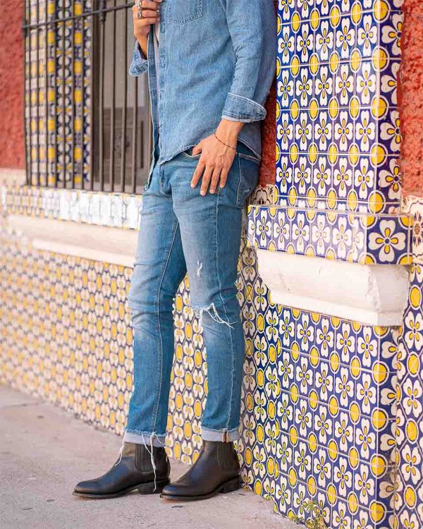 CARLOS Charro Boot Black Schn?ppchen – Bild 5
