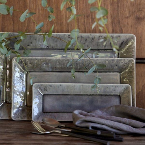 Servierplatte 3er Sets MADEIRA Stormy Grey Schn?ppchen