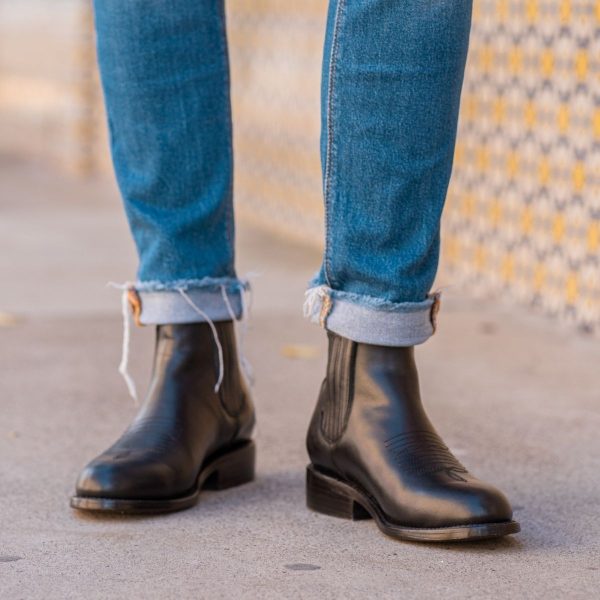CARLOS Charro Boot Black Schn?ppchen