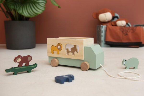 Holzspielzeug TIERTRUCK für Kinder von Trixie Im Angebot – Bild 5