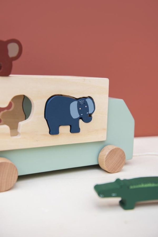 Holzspielzeug TIERTRUCK für Kinder von Trixie Im Angebot – Bild 3