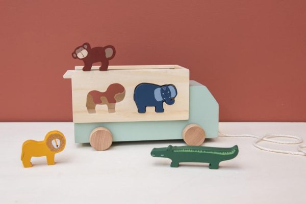 Holzspielzeug TIERTRUCK für Kinder von Trixie Im Angebot – Bild 2